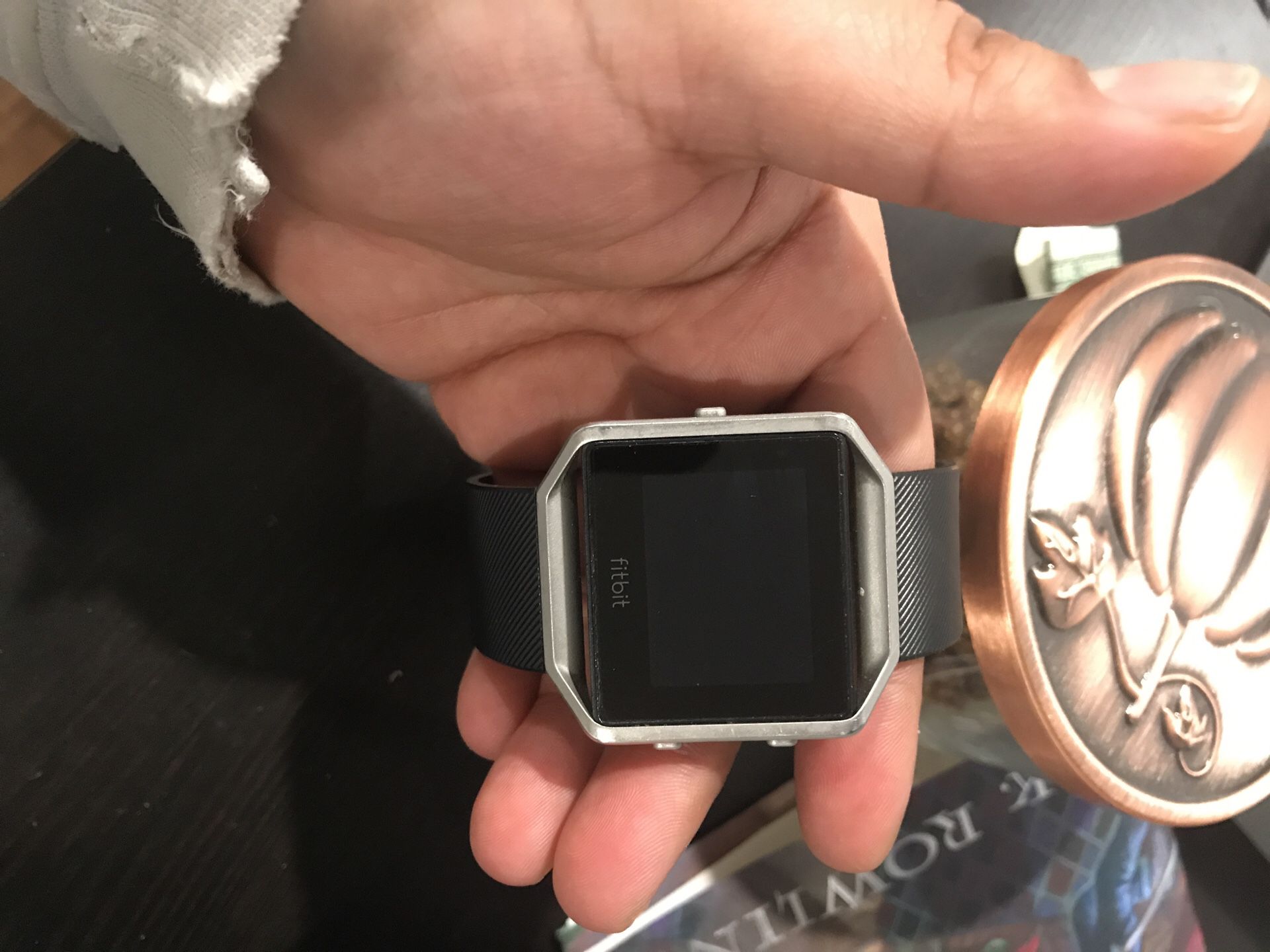 Fitbit Blaze with 2 additional bands and 2 chargers