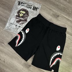 Black Bape Shorts