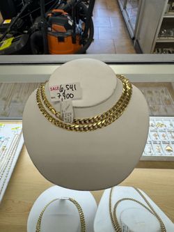 14K Cuban Necklace