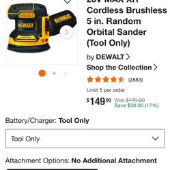 Dewalt Orbiting Sander 