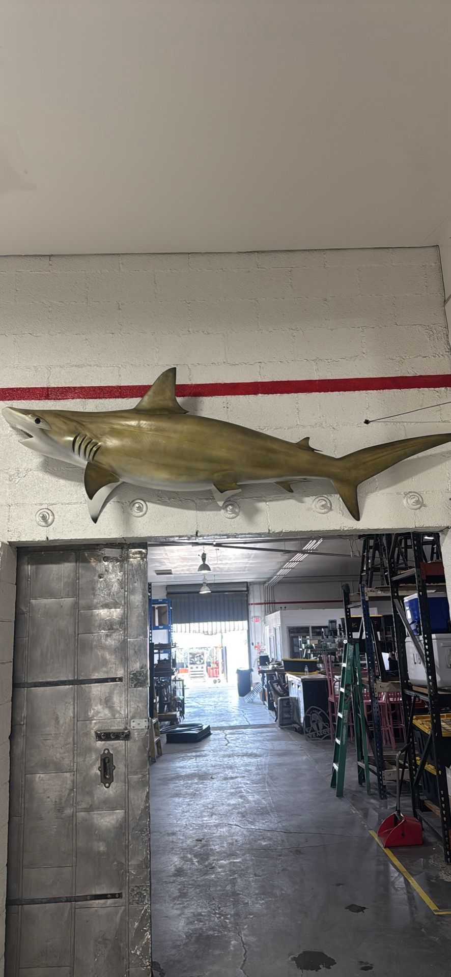 Fiberglass Hammerhead Shark