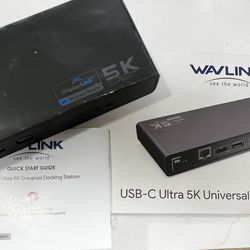 Wavlink Multi-Monitor Ultra 5k Universal Docking Station Hub