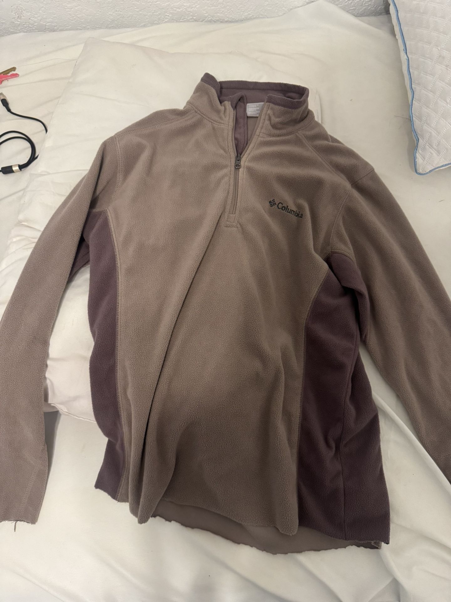 Columbia 3/4 Quarter Zip Fleece Pullover