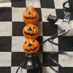 Vintage Electric Pumpkin Candle 