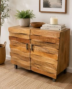 Solid Wood Accent Cabinet / Storage Cabinet