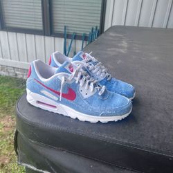 Nike Air Max 90 Denim Light Wash Size 12