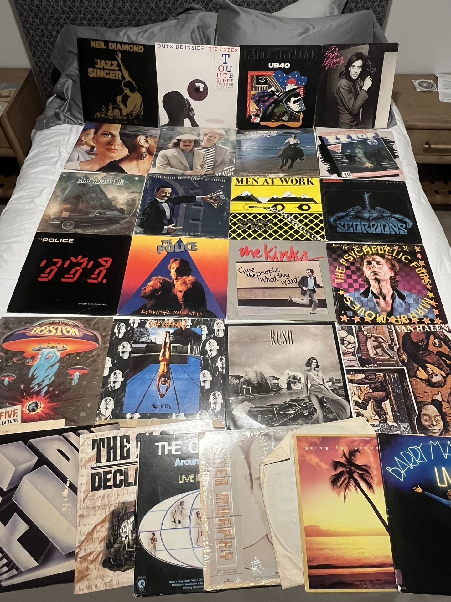Vinyl And CD Collection / Records / CD / Music / Van Halen / Def Leppard / The Police / Boston / And More