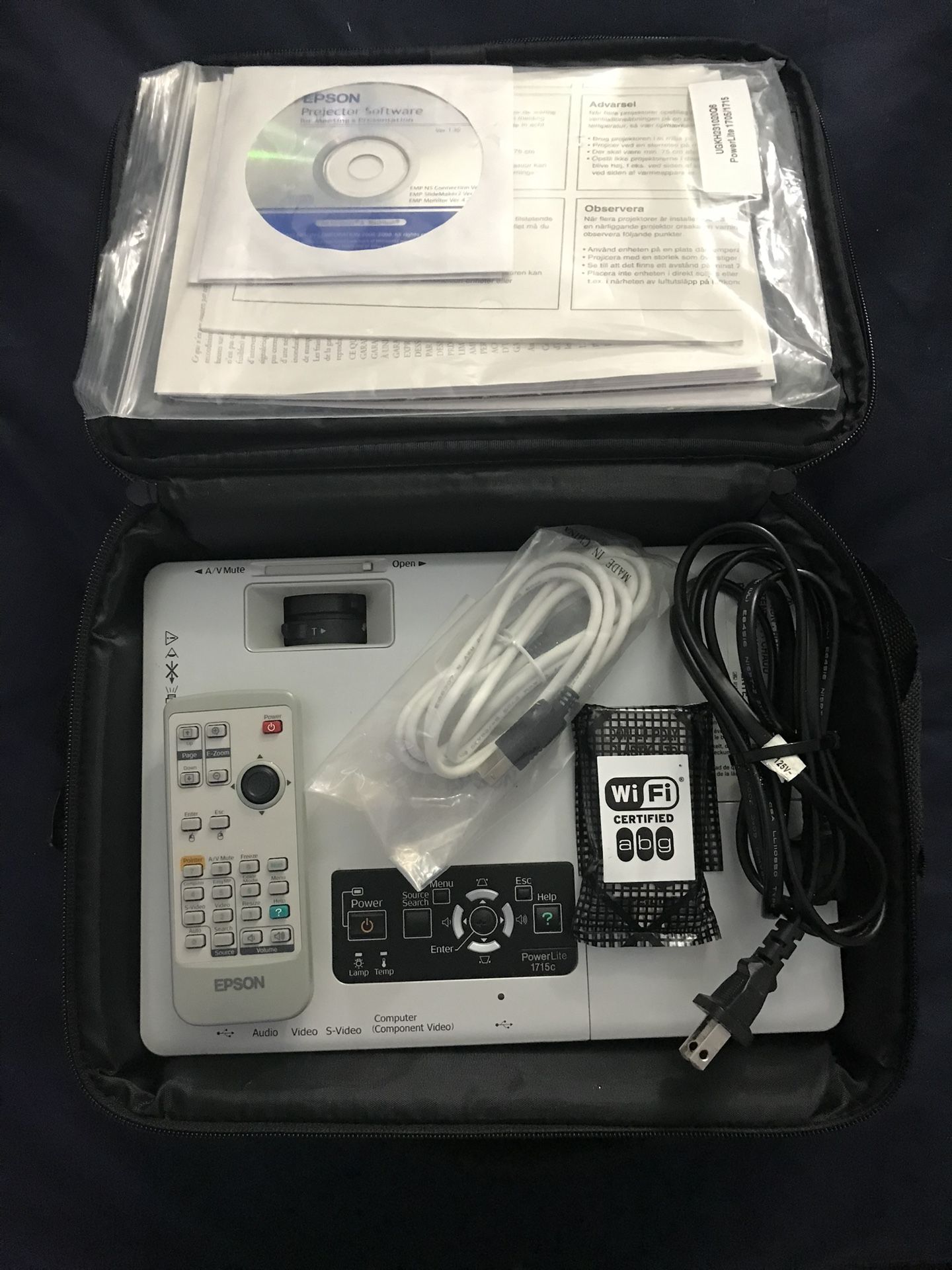Mobile Projector LCD Epson 1715