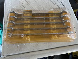 Mac Tools SDTM5PT 5 Pc Metric Thin Open-End Wrench Set 10-19mm - Sealed