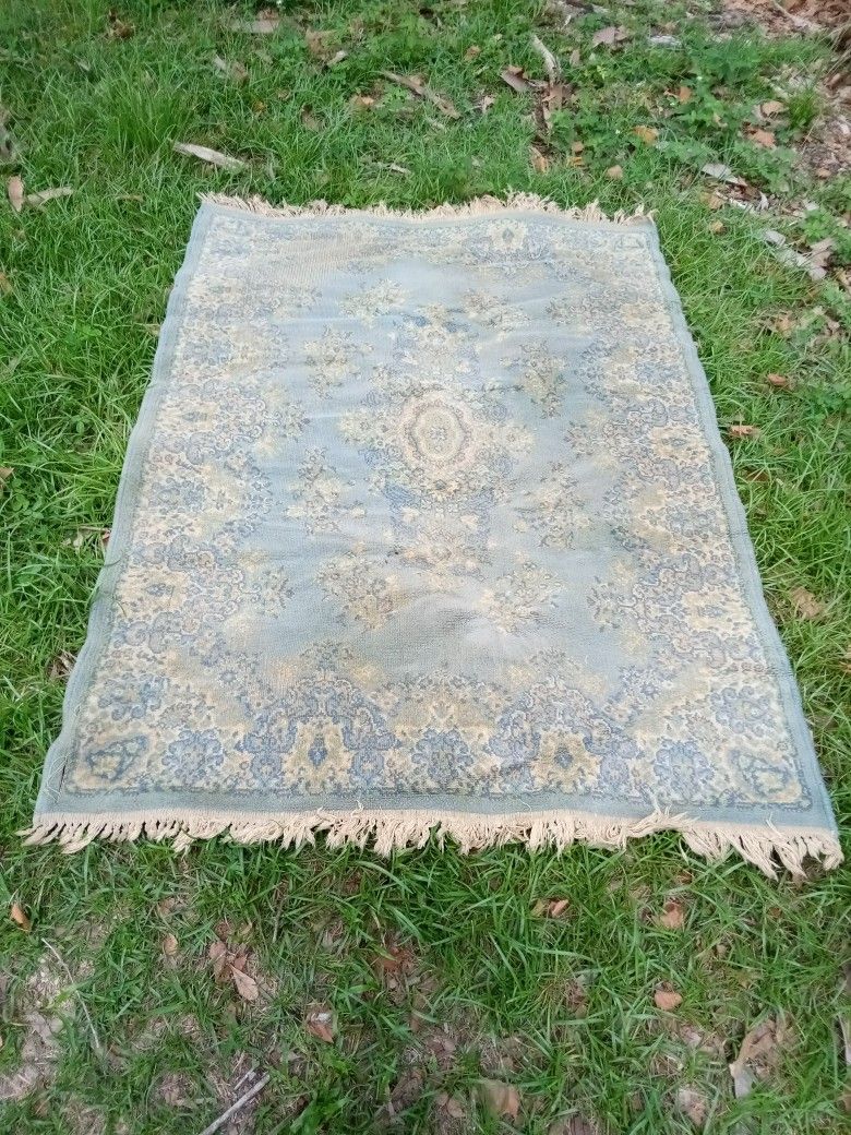 Antique Oriental Rug 48" X 64"