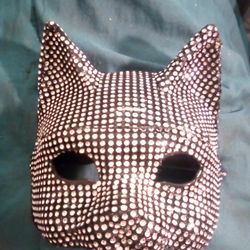 New Halloween Rhinestone Face Mask