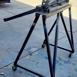 36" Metal Brake On Rollers