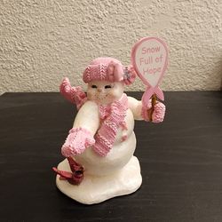 Snow Full of Hope from the Snow Devoted to a Cure Collection Figurine: 