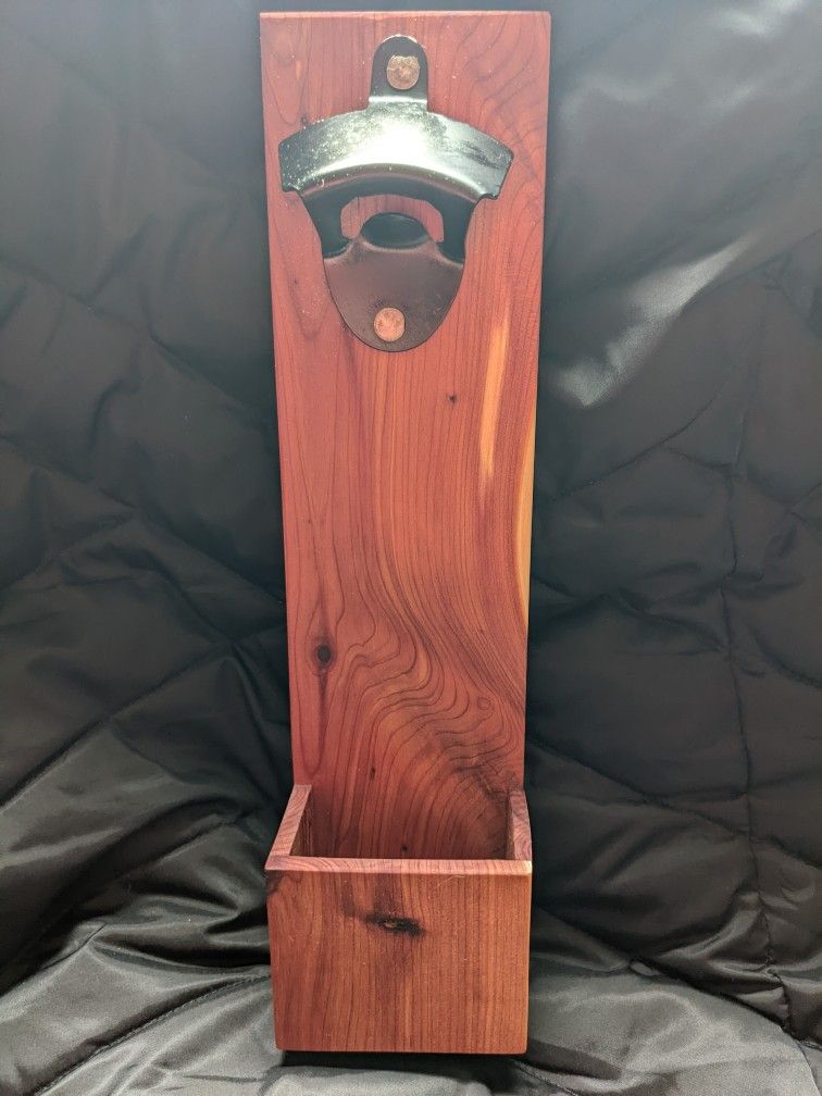 Cedar Bottle Opener 