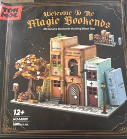 Building block toys Magic Bookends