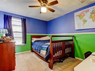 Full size wood bed- converts from crib and toddler bed, dresser and changing table, side table