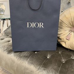 Original Christian Dior Pebble Gift Bags