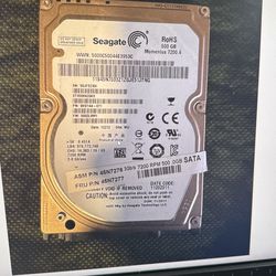 Seagate 7200 rpm 500gb sata HDD