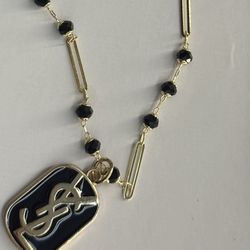 Upcycled Necklace/ 14k Gold Plated Chain