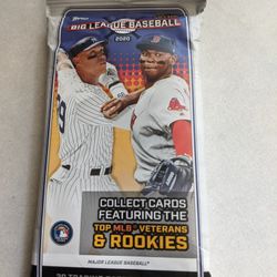 Big League Baseball Cards. Last Pack