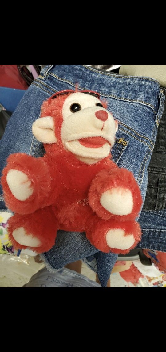 Whistle Monkey Plush