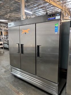 Three door stainless steel Refrigerator