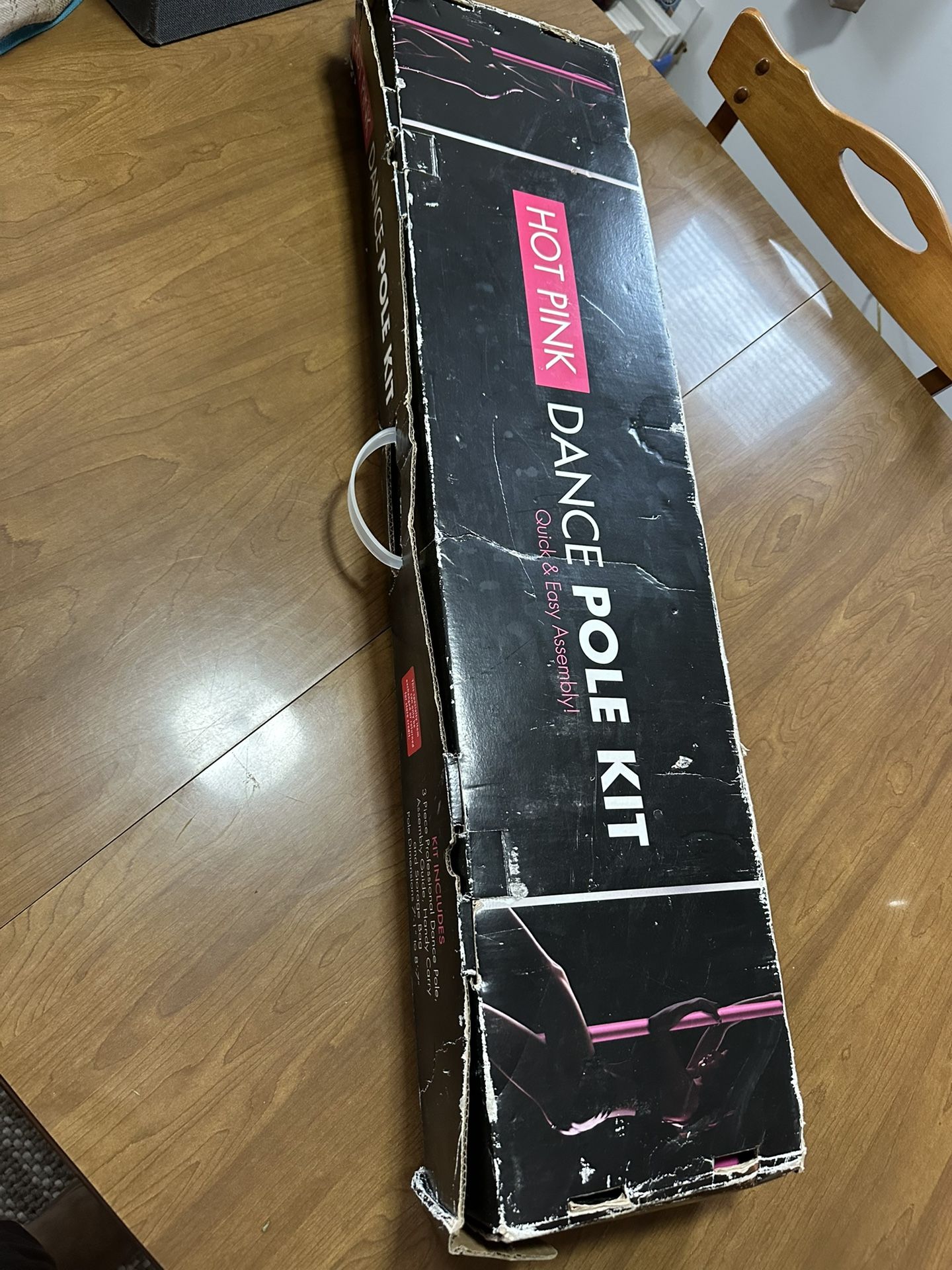 Hot Pink Dance Pole Kit 