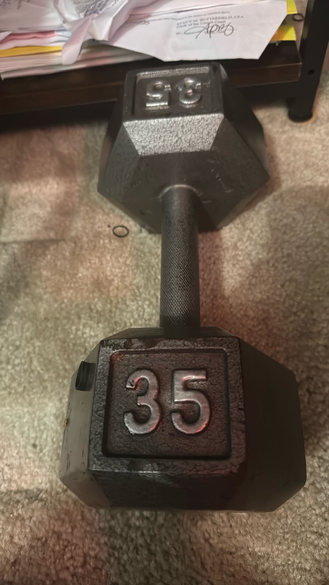 35lb Dumbbell
