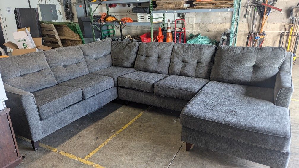 Gray Sectional Couch