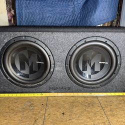 Memphis PRX1224 12 Inch Subwoofers
