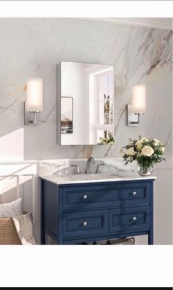 Medicine Cabinet Mirror New !! Bathroom