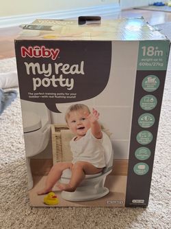 Nuby my real potty almost new