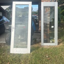 Exterior Metal Double Doors 