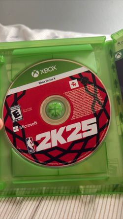 2k25 disc Xbox