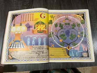 1951 Holy Bible Freemason Red Letter edition