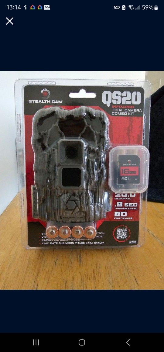 Stealth Cam Model QS20 Trail Camera