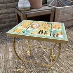 Tile Garden Table 