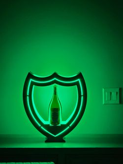 Dom Perignon Green LED Wirless Bottle Presenter Display