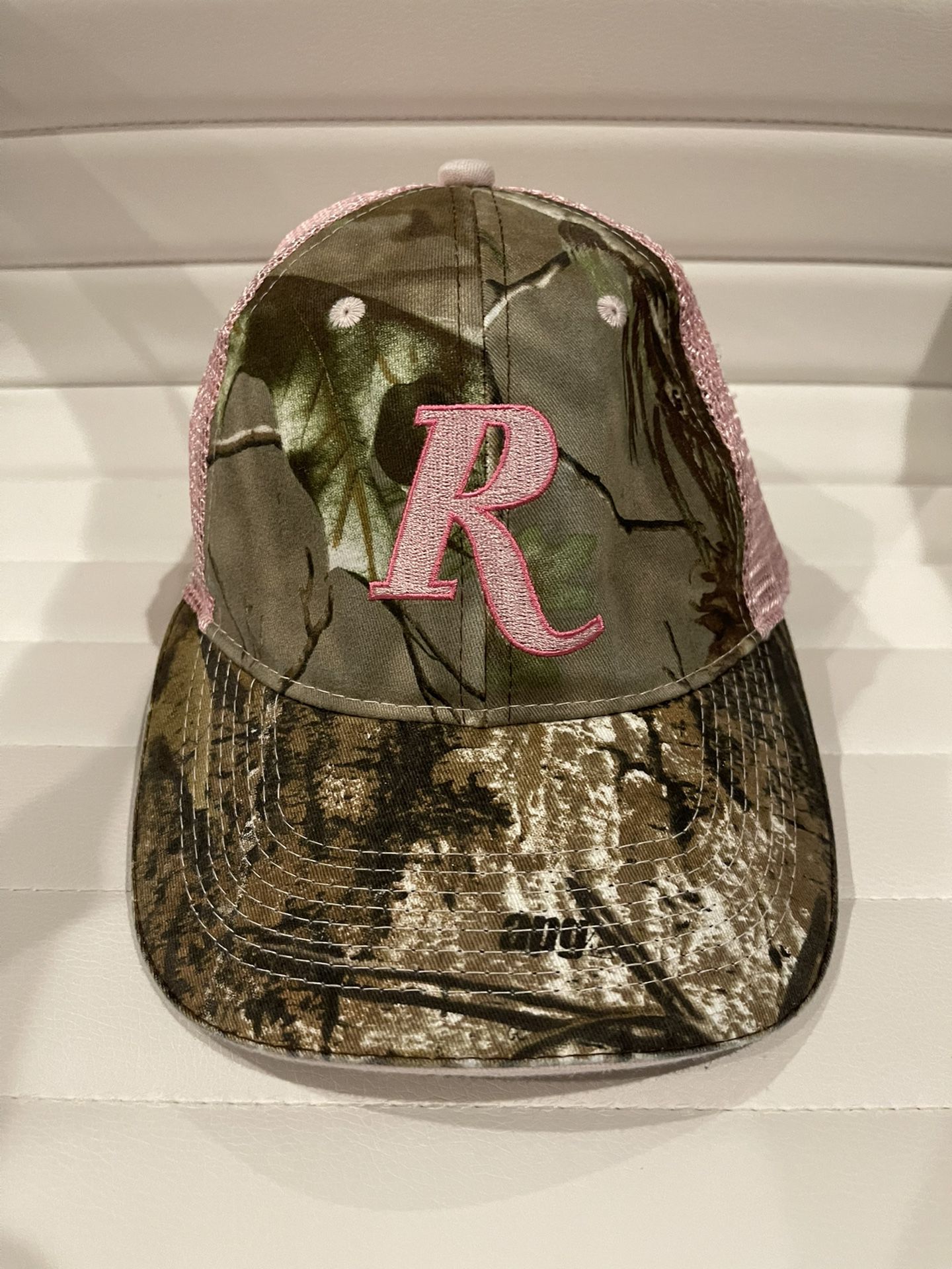 Remington Camo / Pink Trucker Style Hat Cap