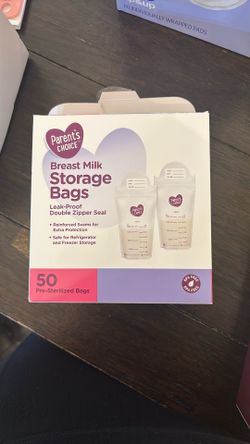 Parent Choice Breast Milk Storage Bags 