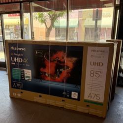 85” HISENSE A75 SERIES 4K HDR SMART TV 