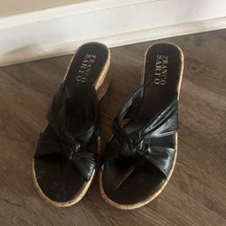 Franco Sarto Wedge Sandals Sz 9