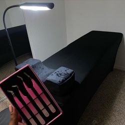 lash bed ! lash chair and light 