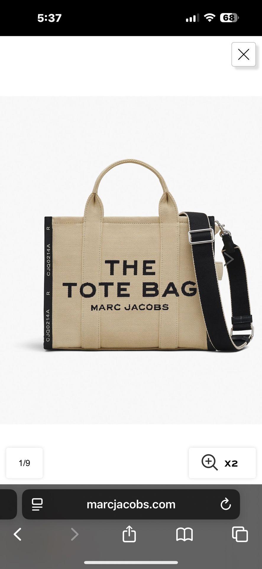 THE TOTE BAG MARC JACOBS