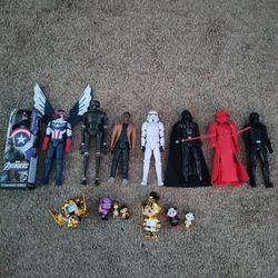 Star Wars And Avengers Action Figure Little Ryan Toys