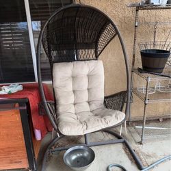 Pier 1 egg chair 