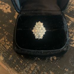Vintage Costume Jewelry Ring Case Not Included