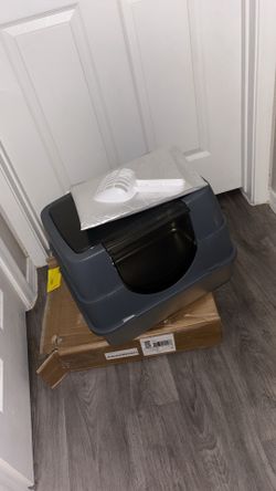Stainless Steel Litter Box 3 modes