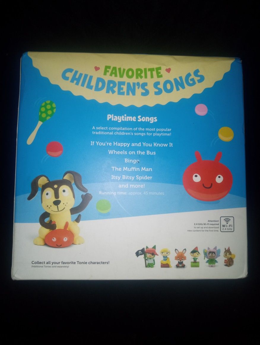 Tonies "Favorite Children's Songs" Starter Set