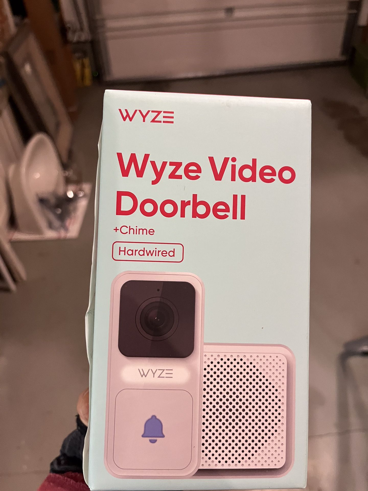 WYZE doorbell + Chime , Hard Wired